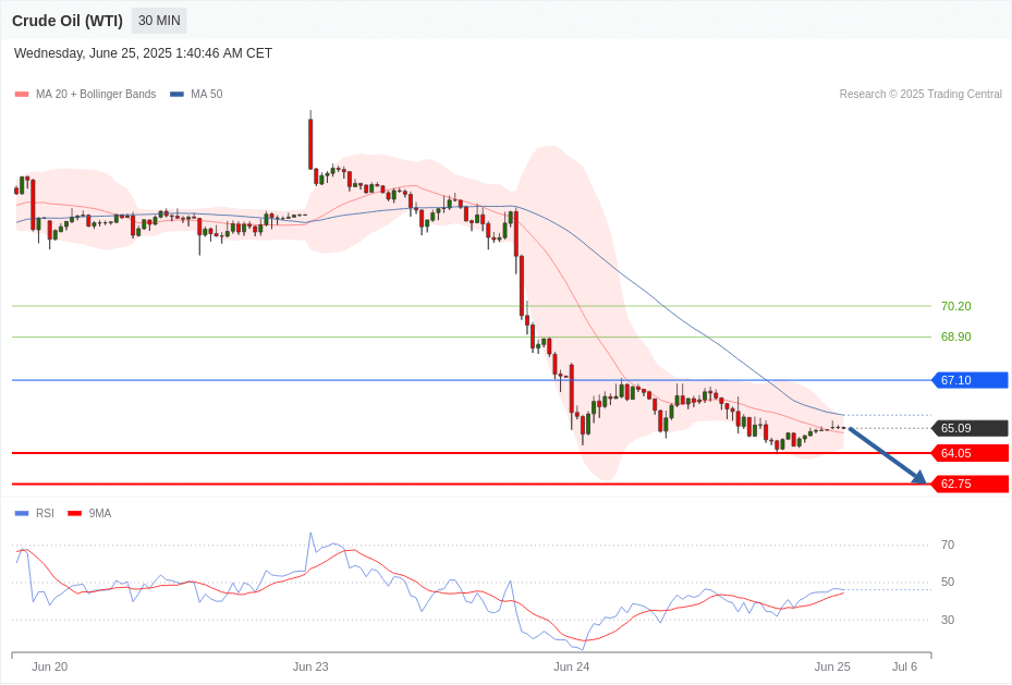 Crude Oil (WTI) Chart