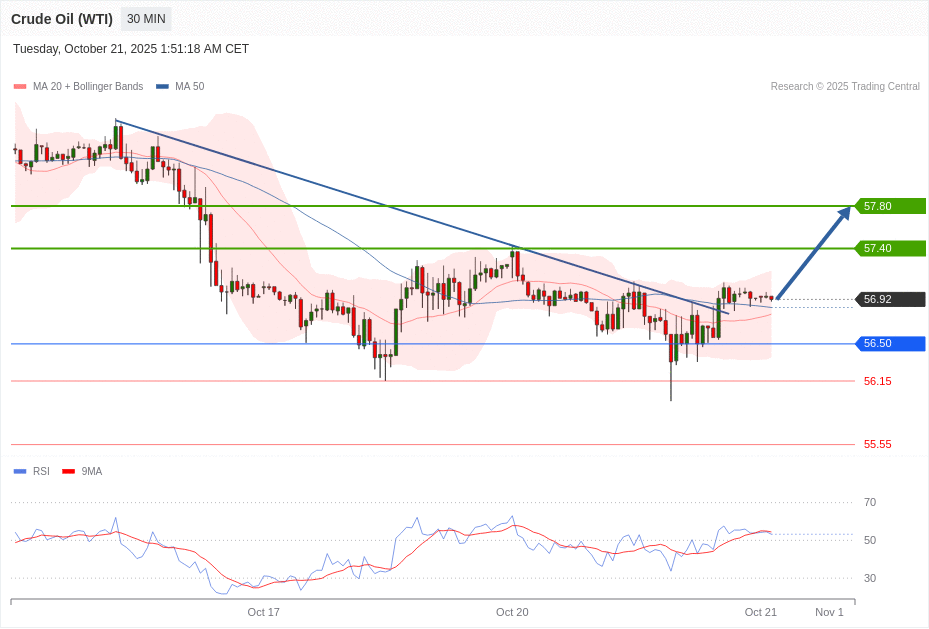 Crude Oil (WTI) Chart