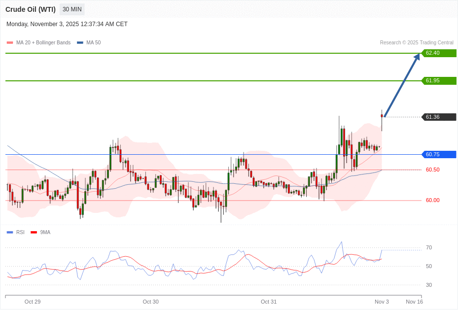 Crude Oil (WTI) Chart