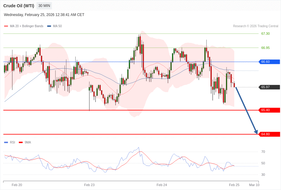 Crude Oil (WTI) Chart