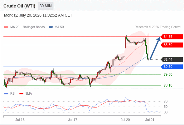 美国原油 (WTI) 期货 (U6)