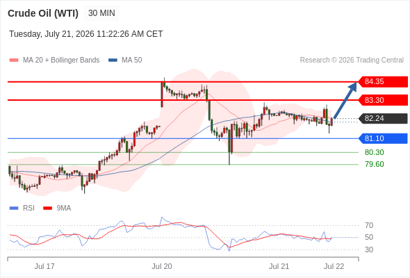 美国原油 (WTI) 期货 (U6)