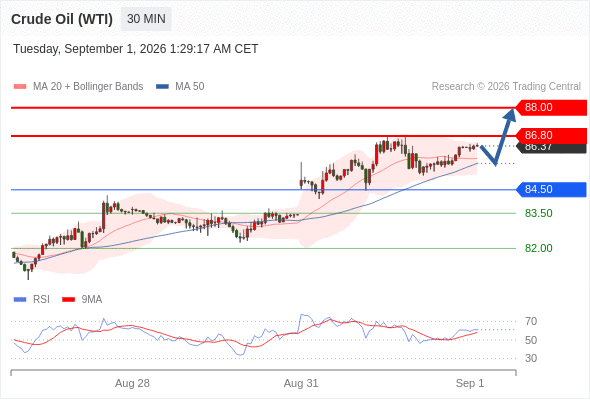 美国原油 (WTI) 期货 (V6)