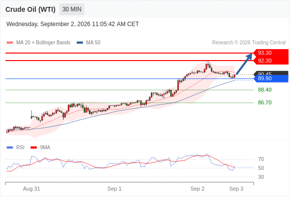美国原油 (WTI) 期货 (V6)