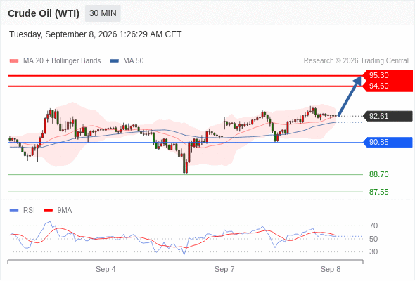 美国原油 (WTI) 期货 (V6)