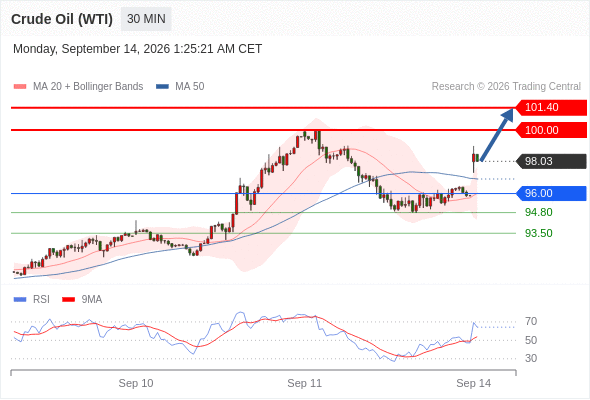 美国原油 (WTI) 期货 (X6)