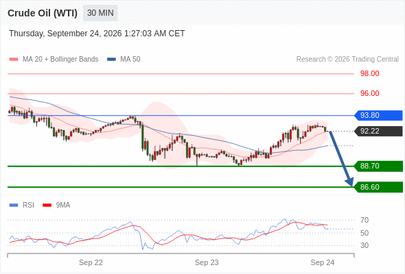 美国原油 (WTI) 期货 (X6)