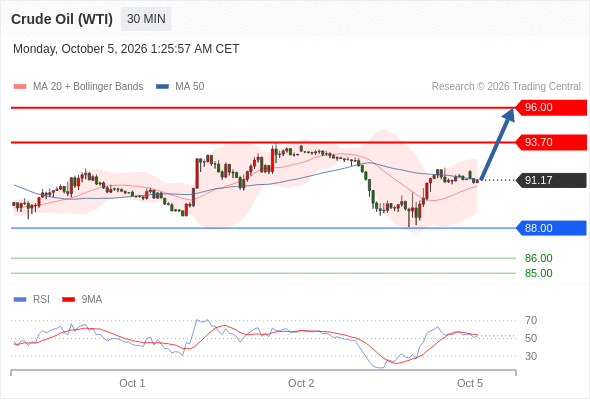 美国原油 (WTI) 期货 (X6)