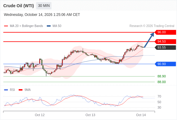 美国原油 (WTI)‎ 期货 (Z6)‎