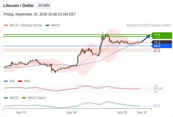Litecoin / Dollar