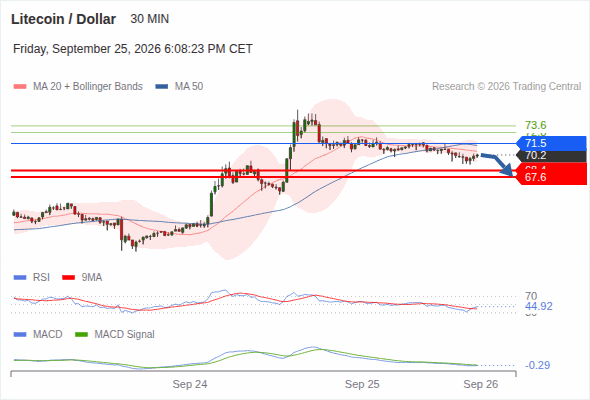Litecoin / Dollar