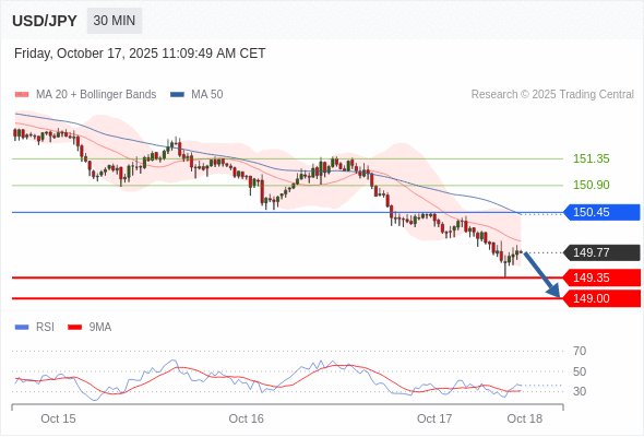USD/JPY chart