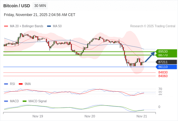 Técnicamente, el índice de fuerza relativa (RSI) se encuentra por debajo de su zona de neutralidad de 50.