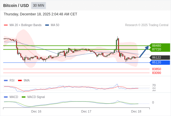 Técnicamente, el índice de fuerza relativa (RSI) se encuentra por debajo de su zona de neutralidad de 50.