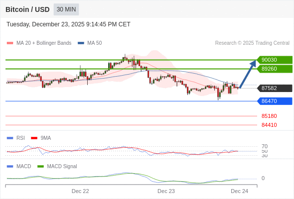 Técnicamente, el índice de fuerza relativa (RSI) se encuentra por debajo de su zona de neutralidad de 50.