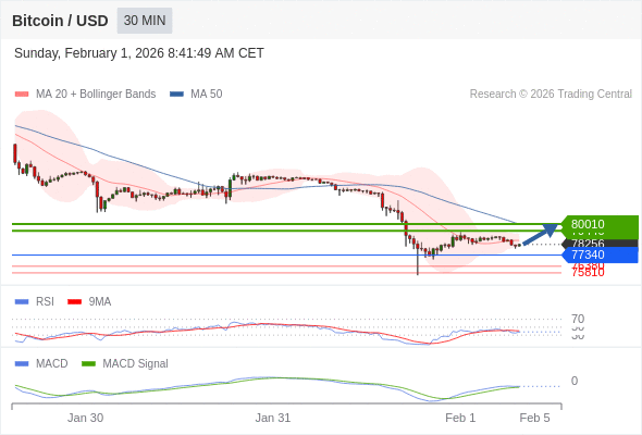 En lo referente al análisis técnico, el índice de fuerza relativa (RSI) se encuentra por debajo de su zona de neutralidad de 50.