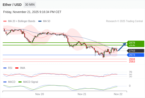 Técnicamente, el índice de fuerza relativa (RSI) se encuentra por debajo de su zona de neutralidad de 50.