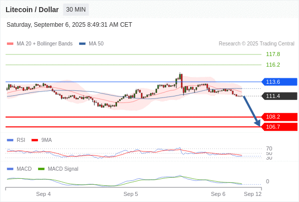 Litecoin / Dollar